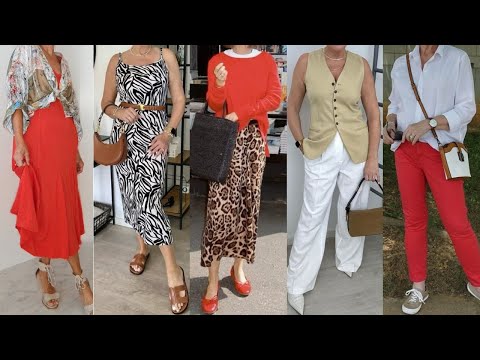 COMO LUCEN LA MODA ACTUAL LAS MUJERES QUE PASAN DE LOS 50 60 70 80 AÑOS PARA VERSE BIEN