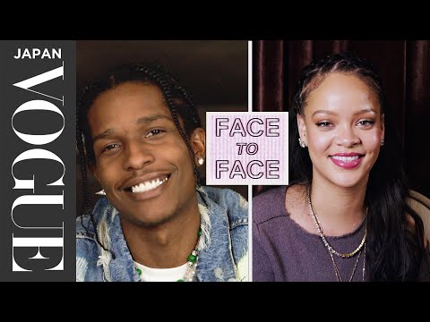 リアーナ、エイサップ・ロッキーからの質問15に答える。 | VOGUE JAPAN