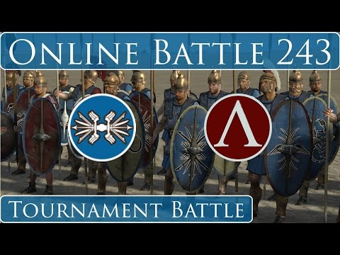 Total War Rome 2 Online Battle 243 Syracuse vs Sparta