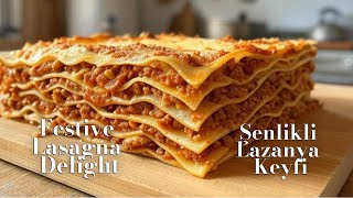 "Easy Lasagna Recipe for Beginners: A Simple & Delicious Step-by-Step Guide"