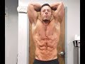 RIPPED FITNESS MODEL POSING- Micah LaCerte