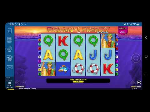 fishin frenzy  all stars slot   with el torero game play