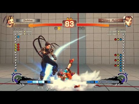 USF4 Eienhikaru (Ibuki) vs chasmous (Chun-Li) 11/03/2014 Ranked Match