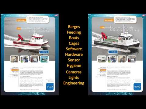 ENG: Boats: Ocea catamaran workboats for aquaculture and fishfarming