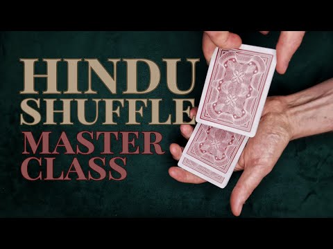 Is This the Most Useful Shuffle for Card Magic? Hindu Shuffle Control│Force│Glimpse.