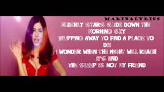 Marina and The Diamonds- Shampain Lyrics