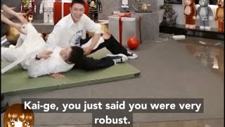 Huang Jingyu teaches Brazilian jiu-jitsu on livestream [2020-12] video