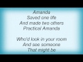 Ben Folds - Practical Amanda Lyrics