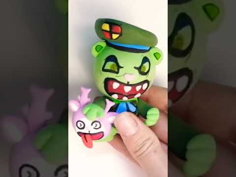 КАК СЛЕПИТЬ ФЛИППИ ИЗ ПЛАСТИЛИНА FRIDAY NIGHT FUNKIN Mod(Hapy tree friends)