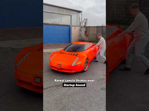 The Forgotten Lancia Stratos Prototype 🤯 Lancia Stratos STOLA S81 #conceptcar #shorts #lancia