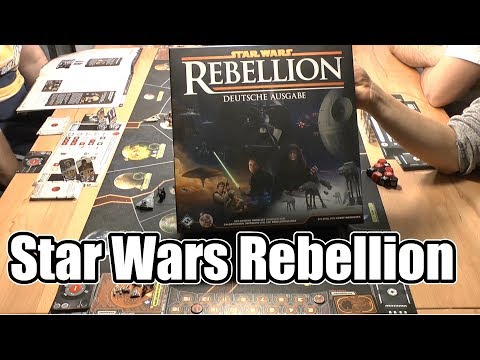 Star Wars Rebellion (Fantasy Flight Games / asmodee) ab 14 Jahre - das beste Star Wars Spiel?
