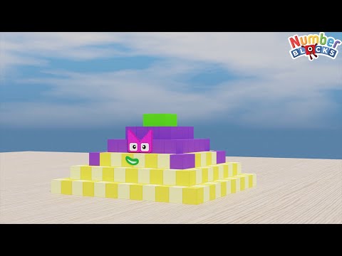 Looking for Numberblocks Step Squad PYRAMIDS 1 to 364   Numberblobs Step Squad Numberblocks