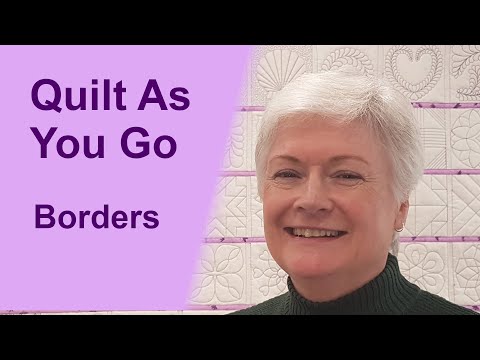 Sharyn's Quilt As You Go - Borders