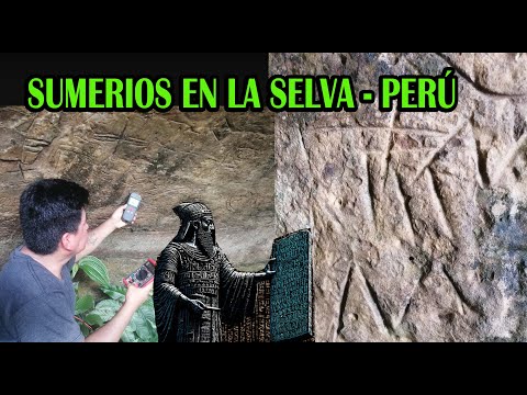 encontramos extrañas escrituras en la selva del Perú puerto inca