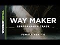 Way Maker - Female Key of G - Performance Track