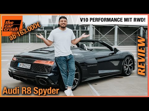 Audi R8 Spyder im Test (2023) Wir fahren den V10 performance mit RWD! Fahrbericht | Review | Sound