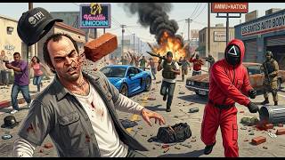 Ultimate GTA 5 Ragdolls Compilation: Insane Brick Knockbacks (Euphoria Physics) Ep 4
