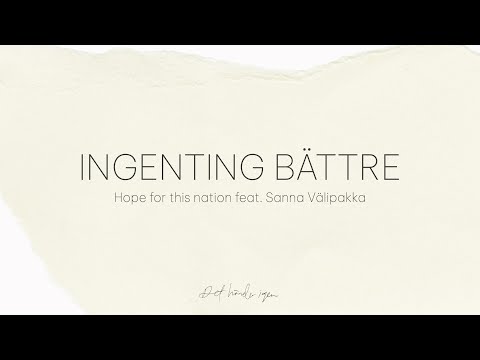 Ingenting bättre (feat. Sanna Välipakka) - Det händer igen (textvideo)