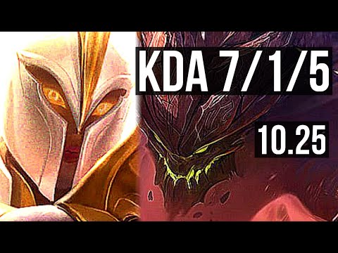 KAYLE vs MALPHITE (TOP) | 7/1/5, 800+ games, 1.1M mastery | KR Diamond | v10.25