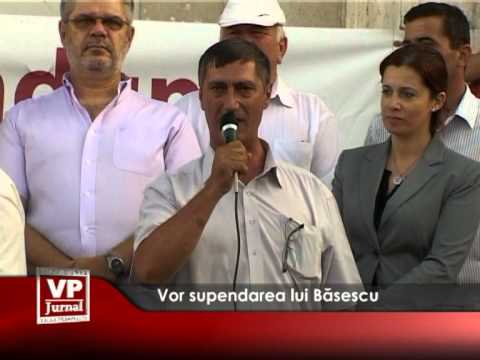 Vor supendarea lui Băsescu