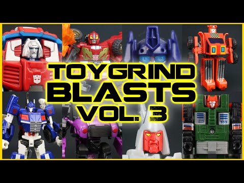 Toygrind Blasts vol. 3 | Mini Transformers Toy Reviews! | Shorts compilation