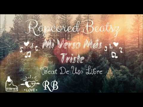 Mi verso mas triste - Instrumental De Rap Melancolico
