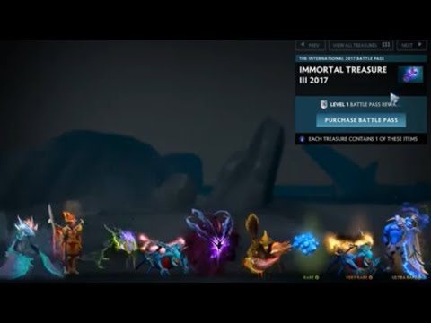 Dota 2 The international 2017 Immortal Treasure 3 Preview