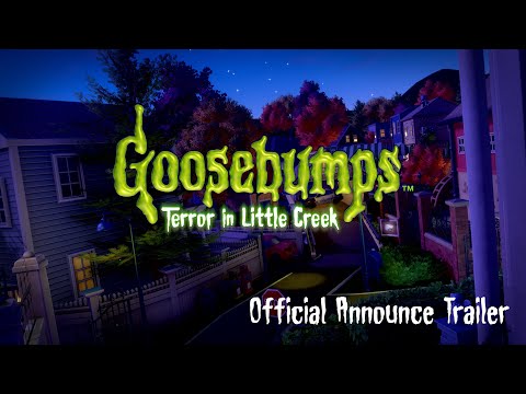 Goosebumps: Terror in Little Creek - Official Announce Trailer (PEGI)