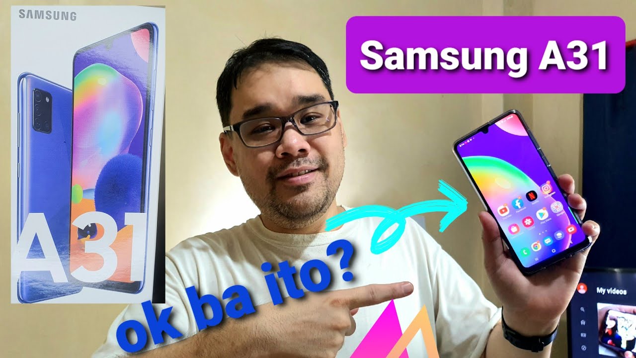 Samsung Galaxy A31 Unboxing. Quick review and Sample Pics