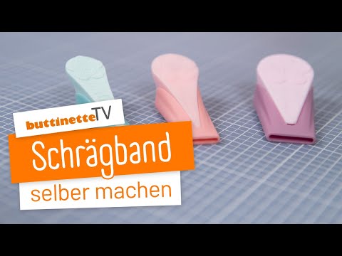 Schrägband selber machen | buttinette TV [DIY]