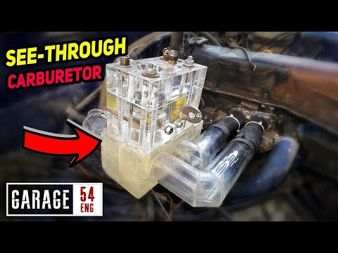 We make a transparent carburetor
