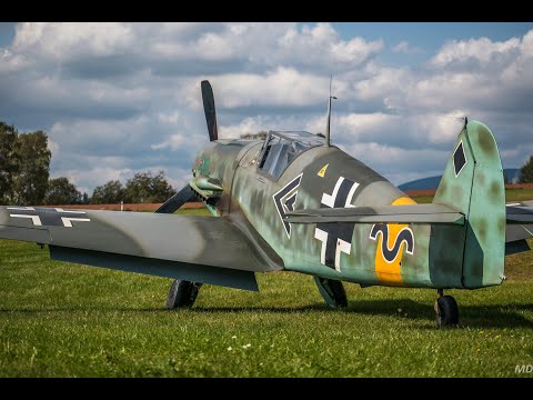 Czech Bf109, Yak 3 V2   HD 1080p