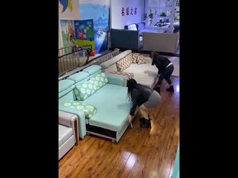 6'x 6' Sofa Cum Bed नही देखा होगा with price Detail   Amazing space Saver sofa Double Bed  #Shorts