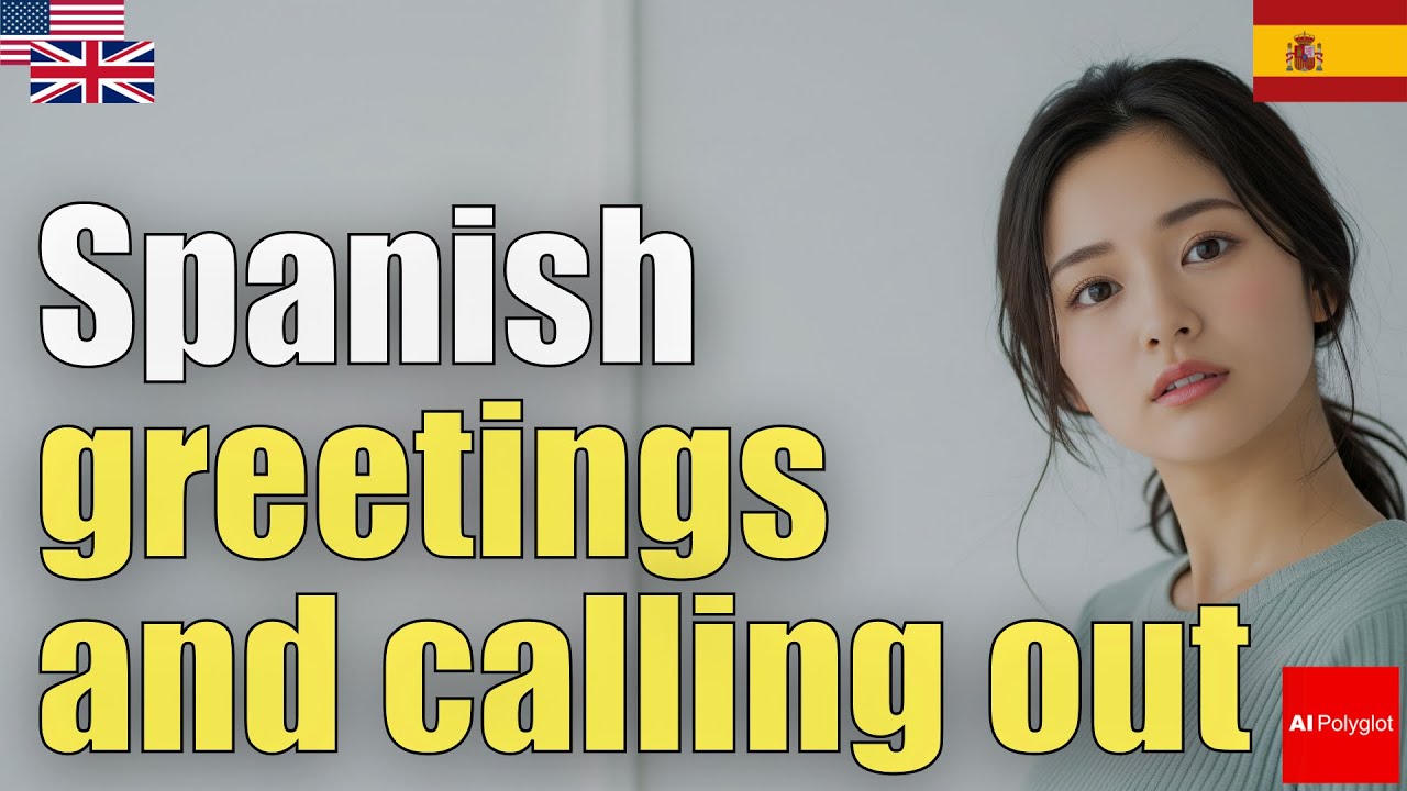 Spanish greetings and calling out | Natural Listening | Must-Know