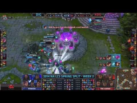 2014 NA LCS W2D1 Highlight Movie