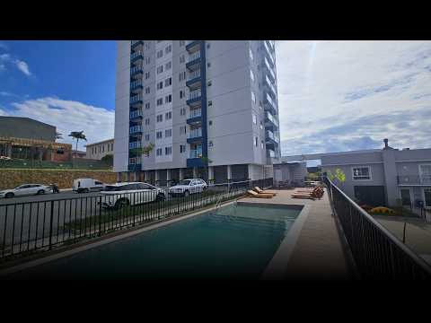 Vídeo - Apartamento NOVO, com 2 dormitórios sendo 1 suíte, venda - Bairro Ipiranga, São José, SC - Apartamento em Ipiranga, São José - à venda - Madri Imóveis ltda