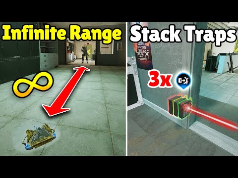 INFINITE Range Melusi Gadget! | Place ALL Kapkan Traps On Same Spot - Rainbow Six Siege Vector Glare
