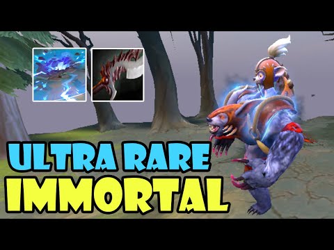 New Ultra Rare Immortal — Abyssal Ursa Gameplay — 7.27c Dota 2