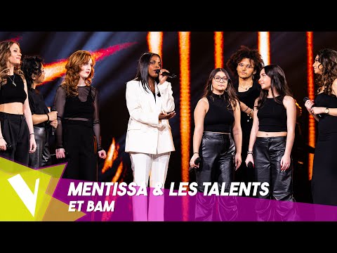 Mentissa - 'Et Bam' ● Mentissa & Les Talents | Live 1 | The Voice Belgique Saison 11