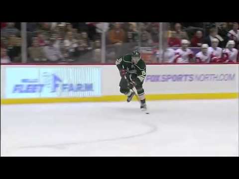 Dany Heatley scores top shelf for the Wild!!!
