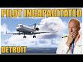 Pilot Incapacitated During Landing — Captain Takes Over