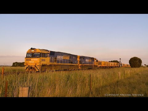 4MA5 Pacific National Intermodal Container Train (17/11/2021) - PoathTV Australian Railways