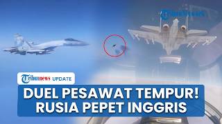 Detik-detik Jet Rusia Nyaris Tabrak Pesawat Mata-mata Inggris di Laut Hitam, RAF Nyaris Celaka