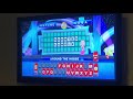 BIGGEST WHEEL OF FORTUNE WIN EVER