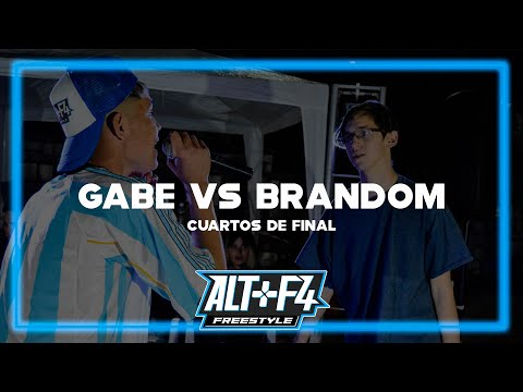 GABE vs BRANDOM - 4tos Fecha 6 - ALT+F4