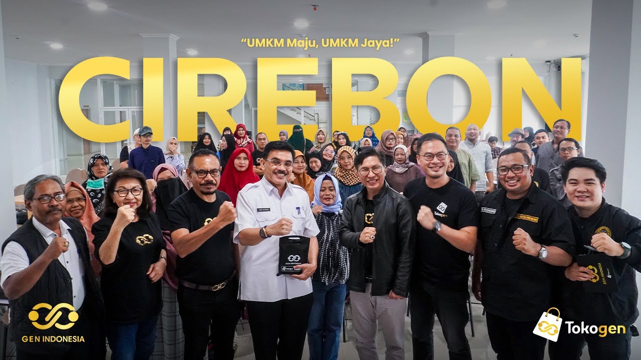 UMKM MAJU DAN JAYA BERSAMA TOKOGEN DAN GEN INDONESIA!