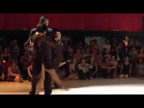  Jose Luis Gonzalez,    Ariadna Naveira,    Sebastian Jimenez,    Dario da Silva,    Joana Gomes,    Paulina Cazabon Goméz,    Fernando Sanchez,    Claire da Silva,    Rodrigo Rufino,    Gisela Passi,    Carmen Aguiar,    Ivan Inofre,    Alejandro Hernandez,    and  Valentina Molina  are  dancing  at  Tango Roots  in  2016