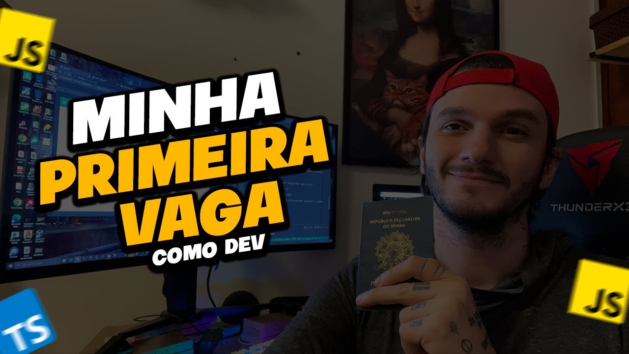 O SIM CHEGOU! PRIMEIRA SEMANA COMO DEV (ESTAGIÁRIO)