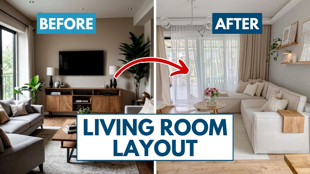 45 Sofa Placement Ideas That Will Double Your Living Room Space | sectional sofa placement ideas