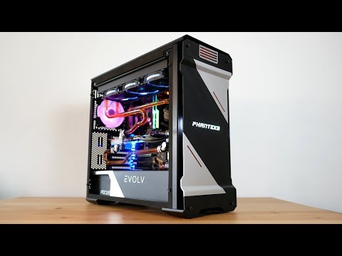 Phanteks Enthoo Evolv ATX mod and custom water cooling